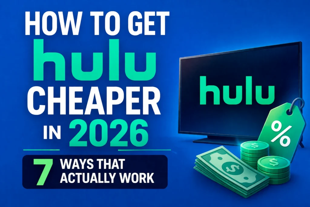 How to get Hulu cheaper in 2026 showing 7 proven ways to save money on Hulu subscription plans