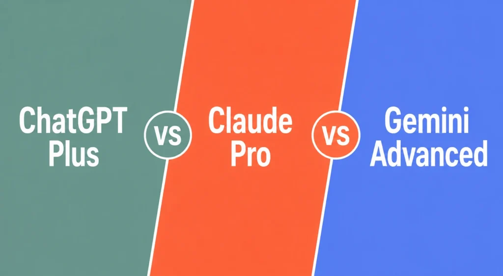 ChatGPT Plus vs Claude Pro vs Gemini Advanced: Which $20 AI Plan Is Actually Worth It in 2026?