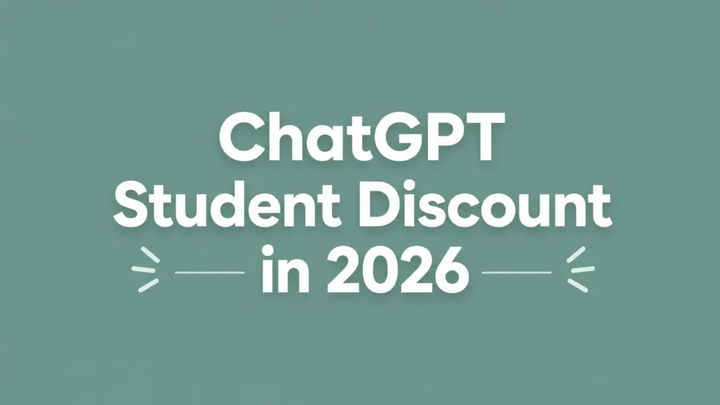 ChatGPT Student Discount in 2026: The Truth About Australia & Colombia