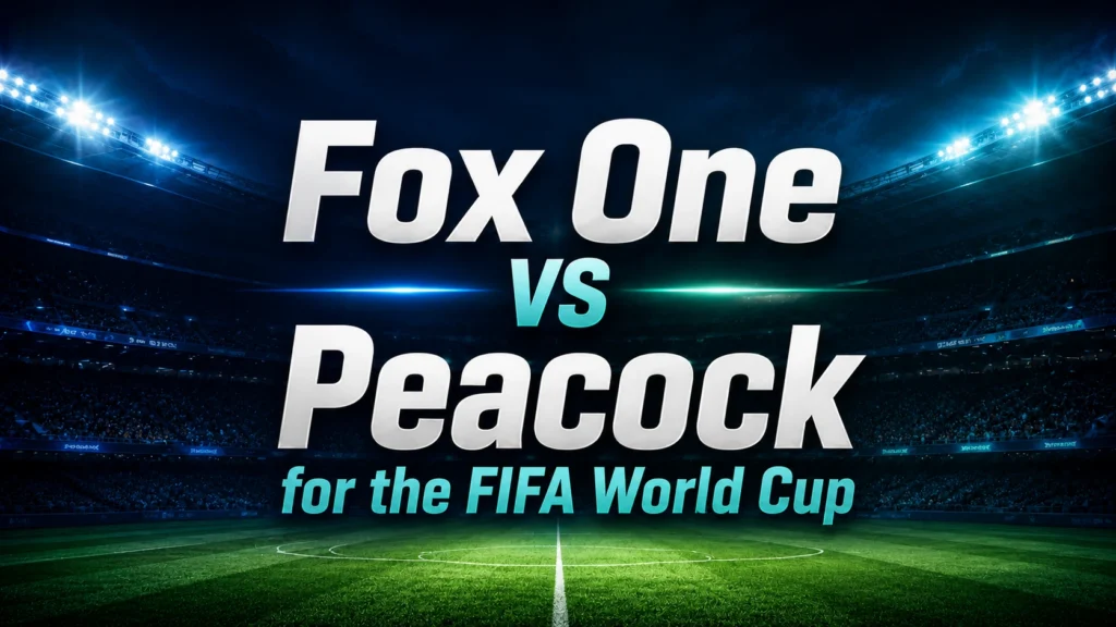 Fox One vs Peacock for the FIFA World Cup 2026: Which Is Better?