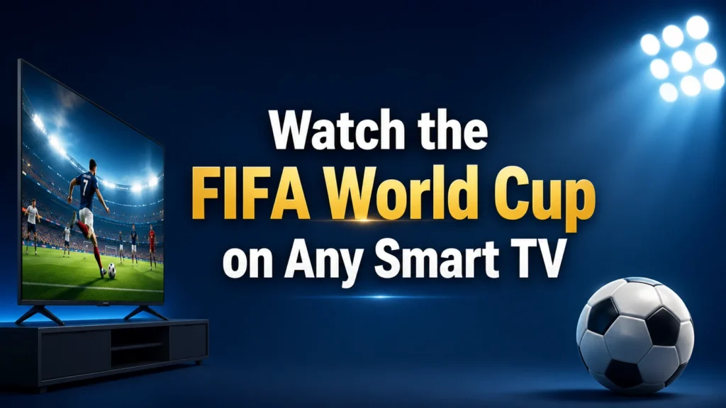 How to Watch the FIFA World Cup 2026 on Any Smart TV (Free and Paid Apps)